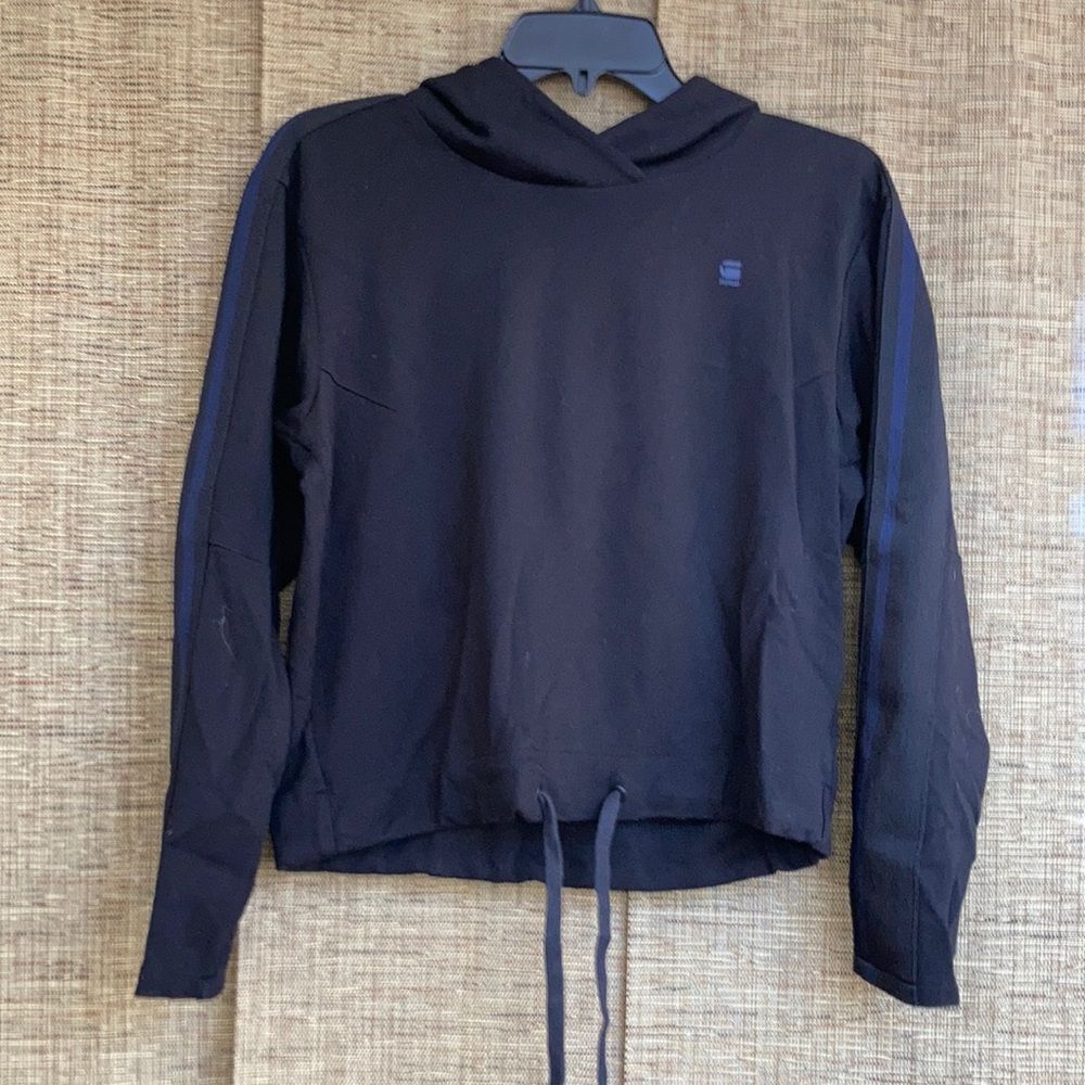 RAW hoodie color black